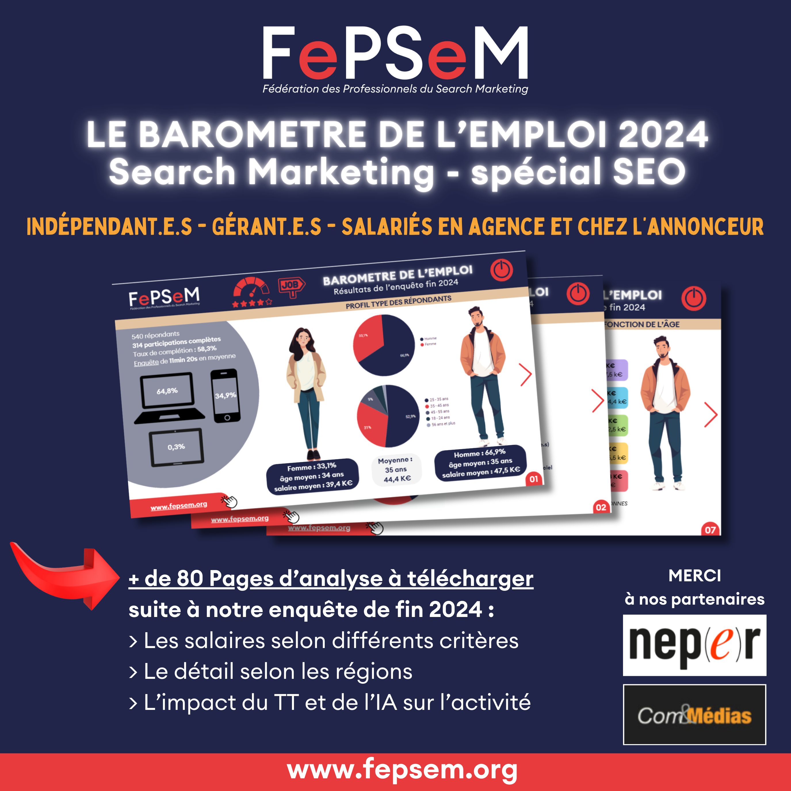 Barometre de lemploi FePSeM a telecharger